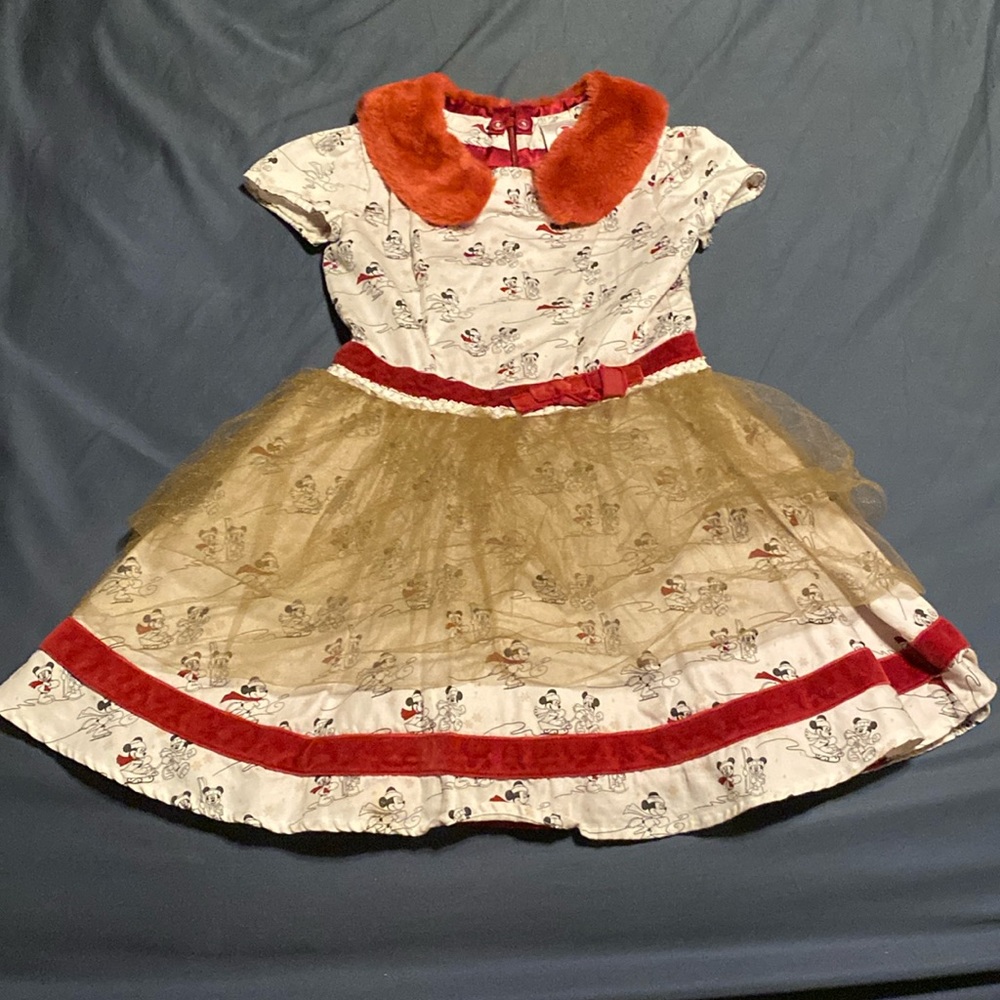 Disney Mickey and Minnie Christmas Dress